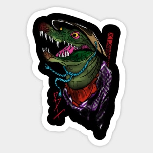 Gator Warrior Sticker